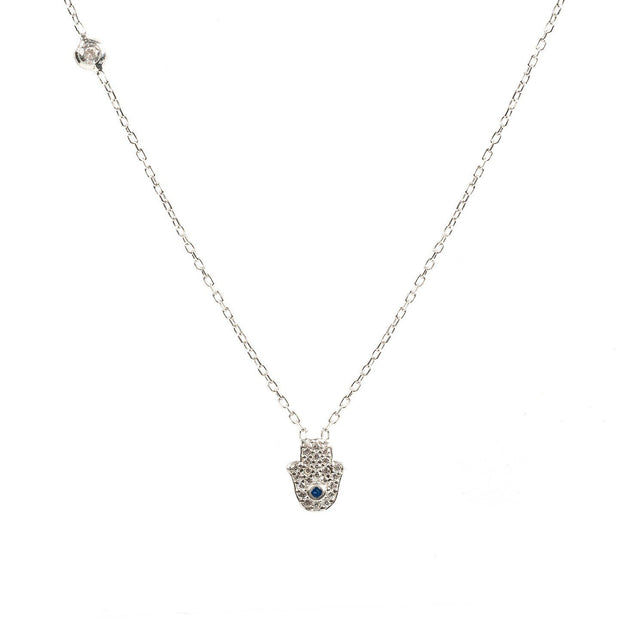 Hamsa Hand Necklace - Open Your heart boutique