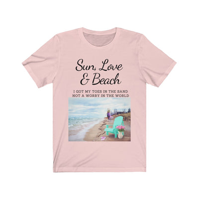 Nature Elements Mother Earth Sun, Love & Beach Graphic Tee - Open Your heart boutique
