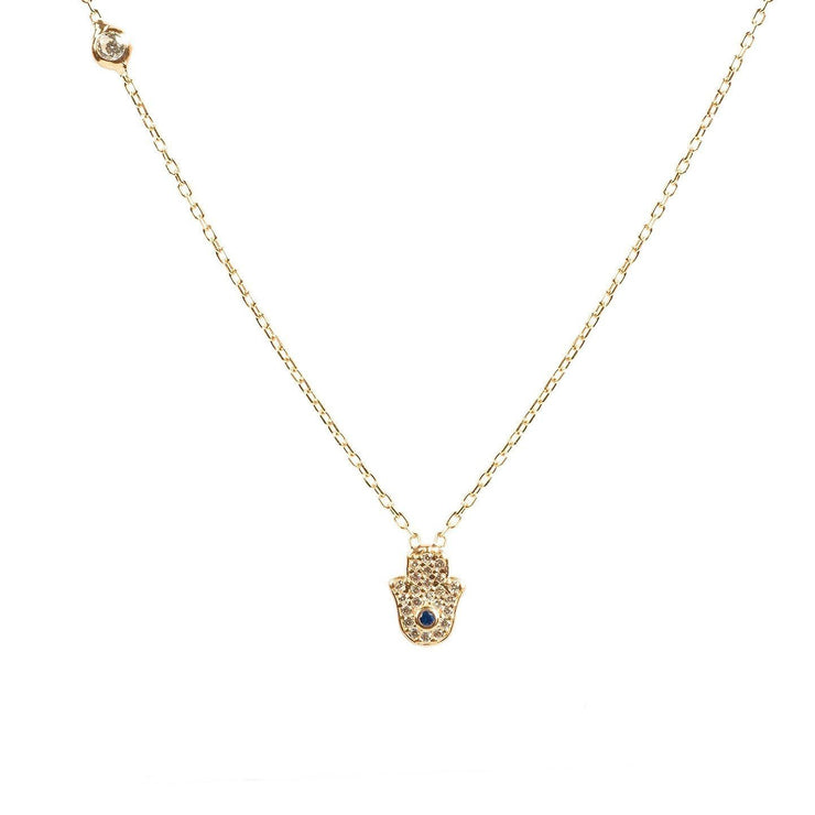 Hamsa Hand Necklace - Open Your heart boutique