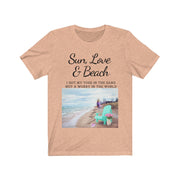 Nature Elements Mother Earth Sun, Love & Beach Graphic Tee - Open Your heart boutique