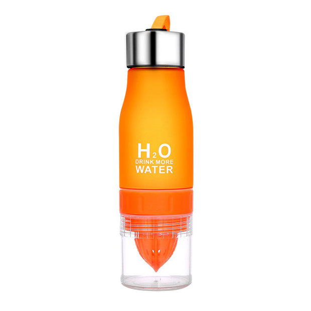 Plastic Water Fruit Infusion Bottle 650ml - Open Your heart boutique